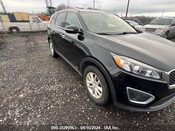 kia sorento 2016 5xypgda37gg060050