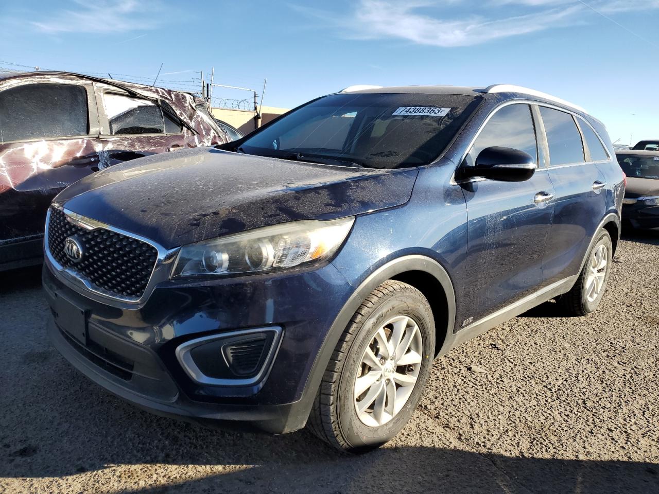 kia sorento 2016 5xypgda39gg063712