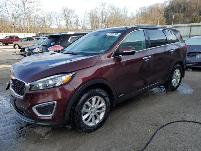 kia sorento 2017 5xypgda39hg265726