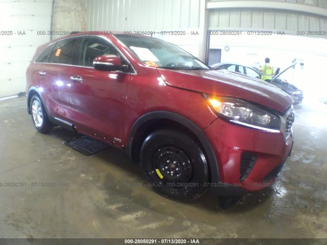 kia sorento 2019 5xypgda39kg554788