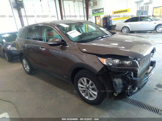 kia sorento 2019 5xypgda50kg483966