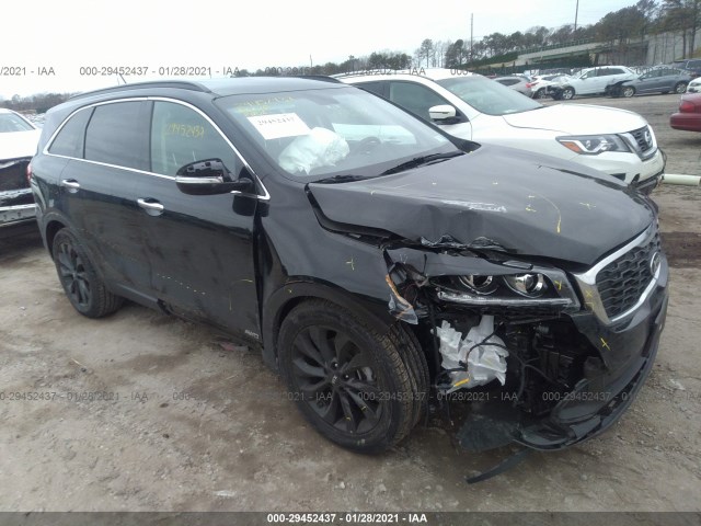 kia sorento 2019 5xypgda50kg603846