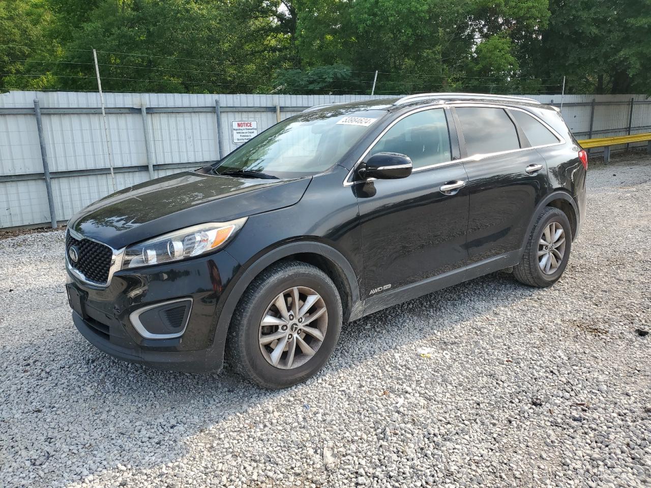 kia sorento 2016 5xypgda51gg144009