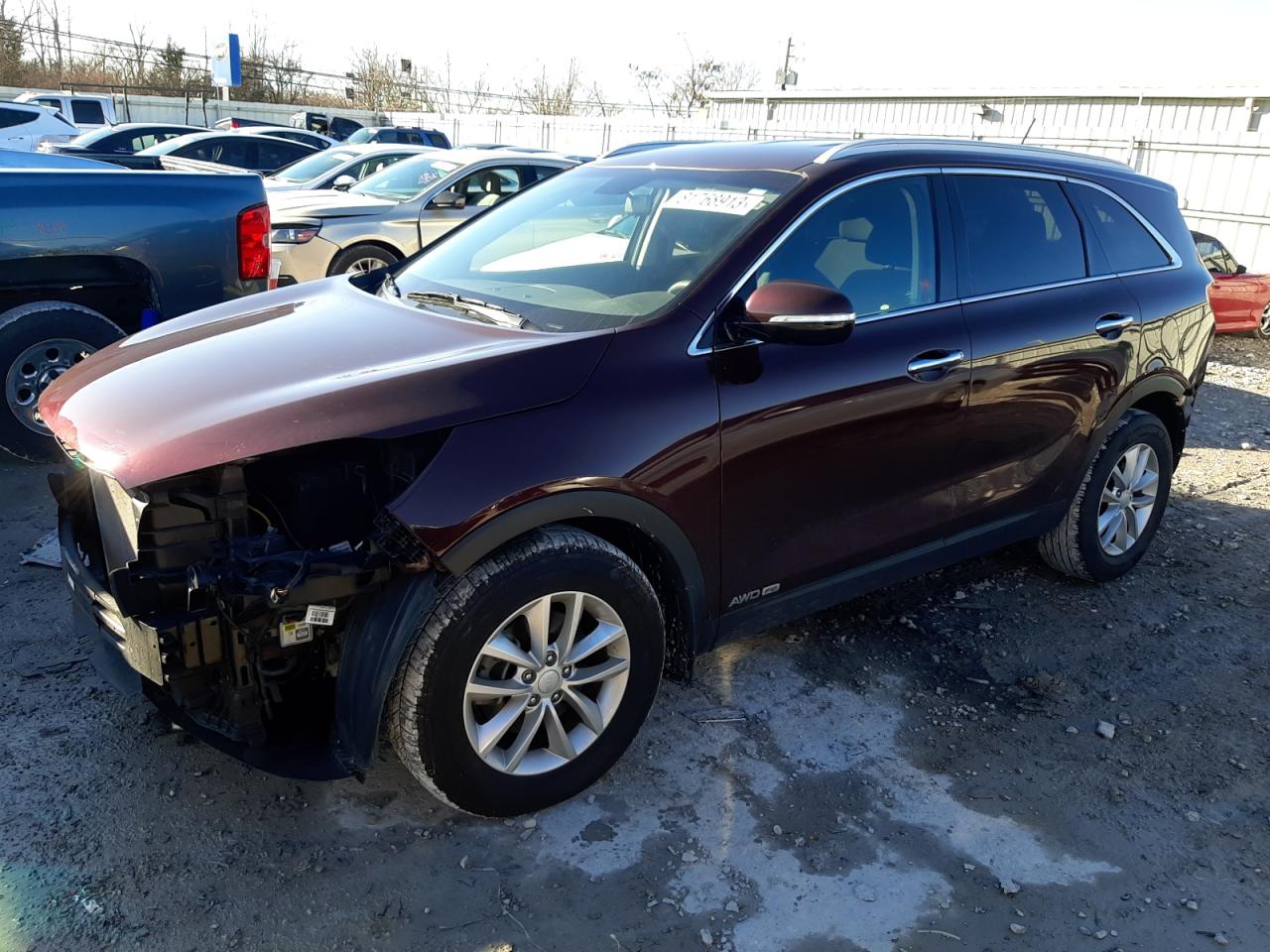 kia sorento 2018 5xypgda51jg409812