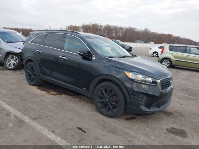 kia sorento 2019 5xypgda53kg586458