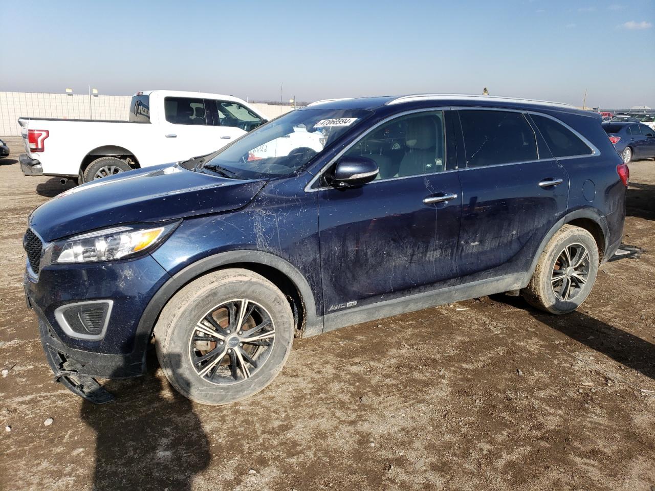 kia sorento 2017 5xypgda54hg311352