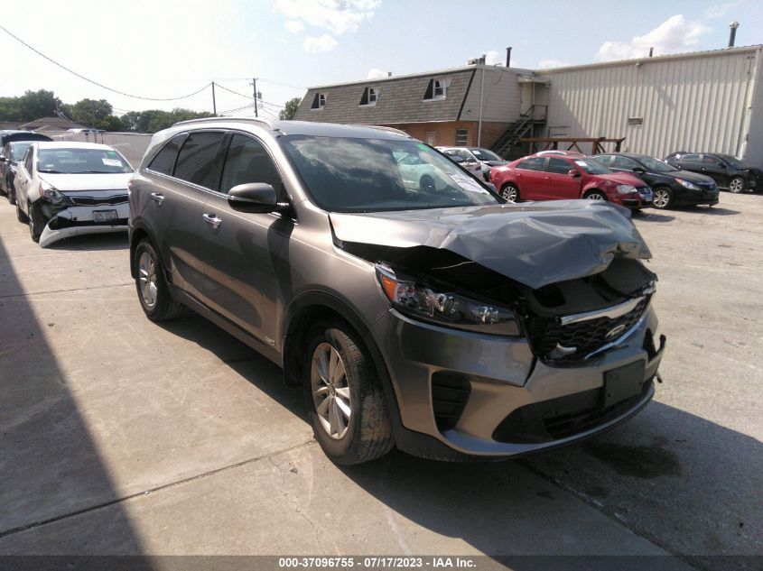 kia sorento 2019 5xypgda54kg460092