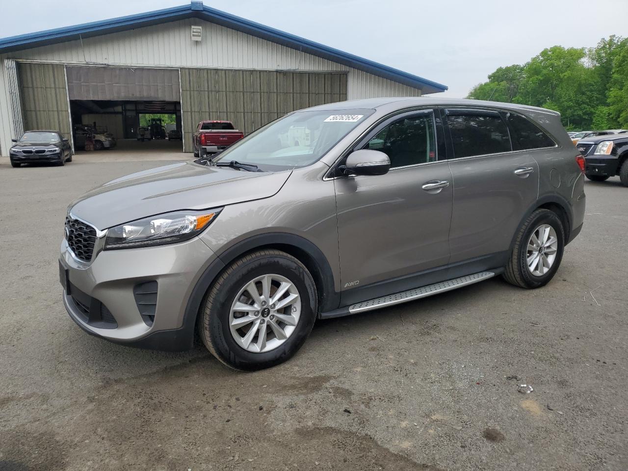 kia sorento 2019 5xypgda55kg521093