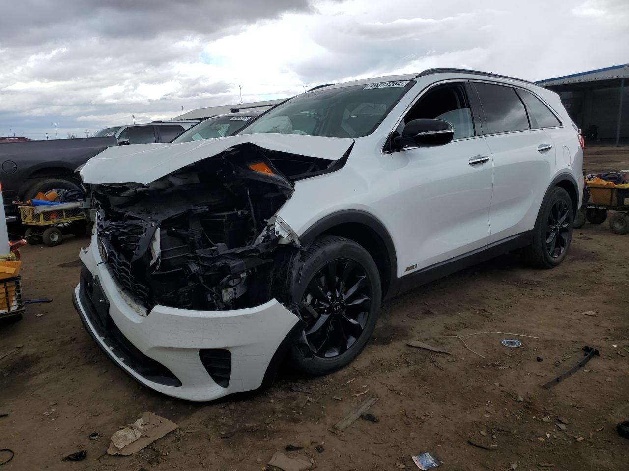 kia sorento 2019 5xypgda55kg593380