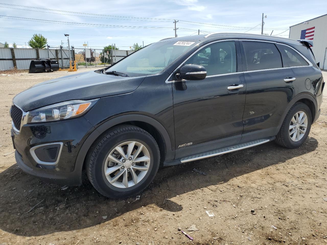 kia sorento 2017 5xypgda5xhg227827