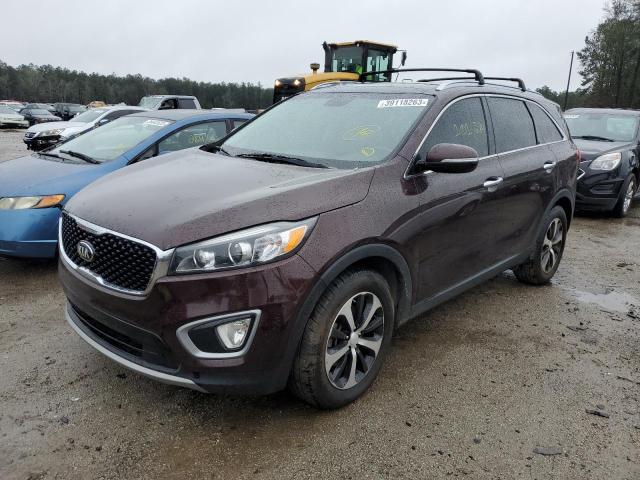 kia sorento ex 2016 5xyph4a10gg052741