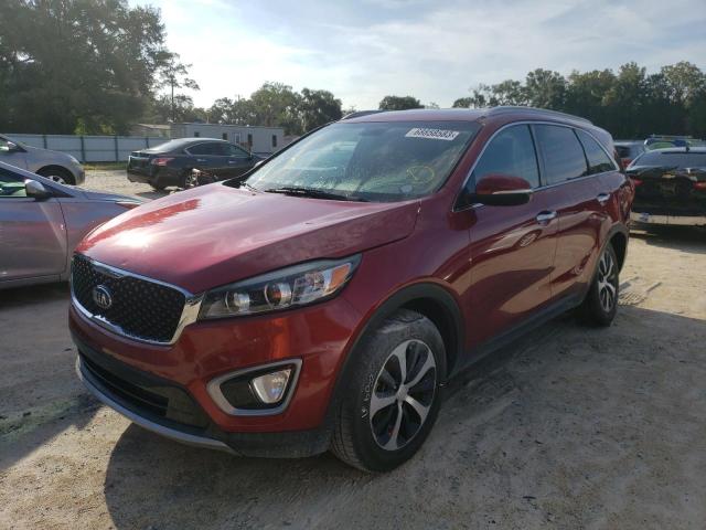 kia sorento ex 2017 5xyph4a11hg274142