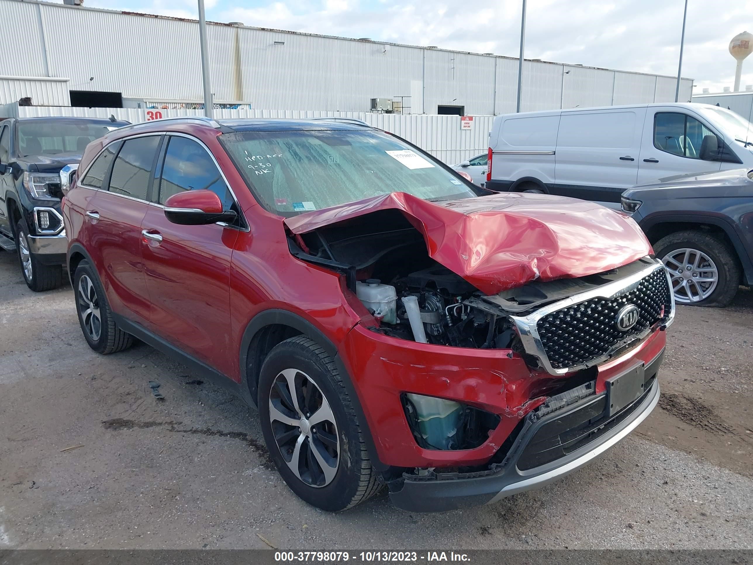 kia sorento 2016 5xyph4a17gg121361