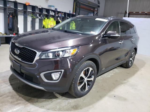 kia sorento ex 2017 5xyphda12hg278832