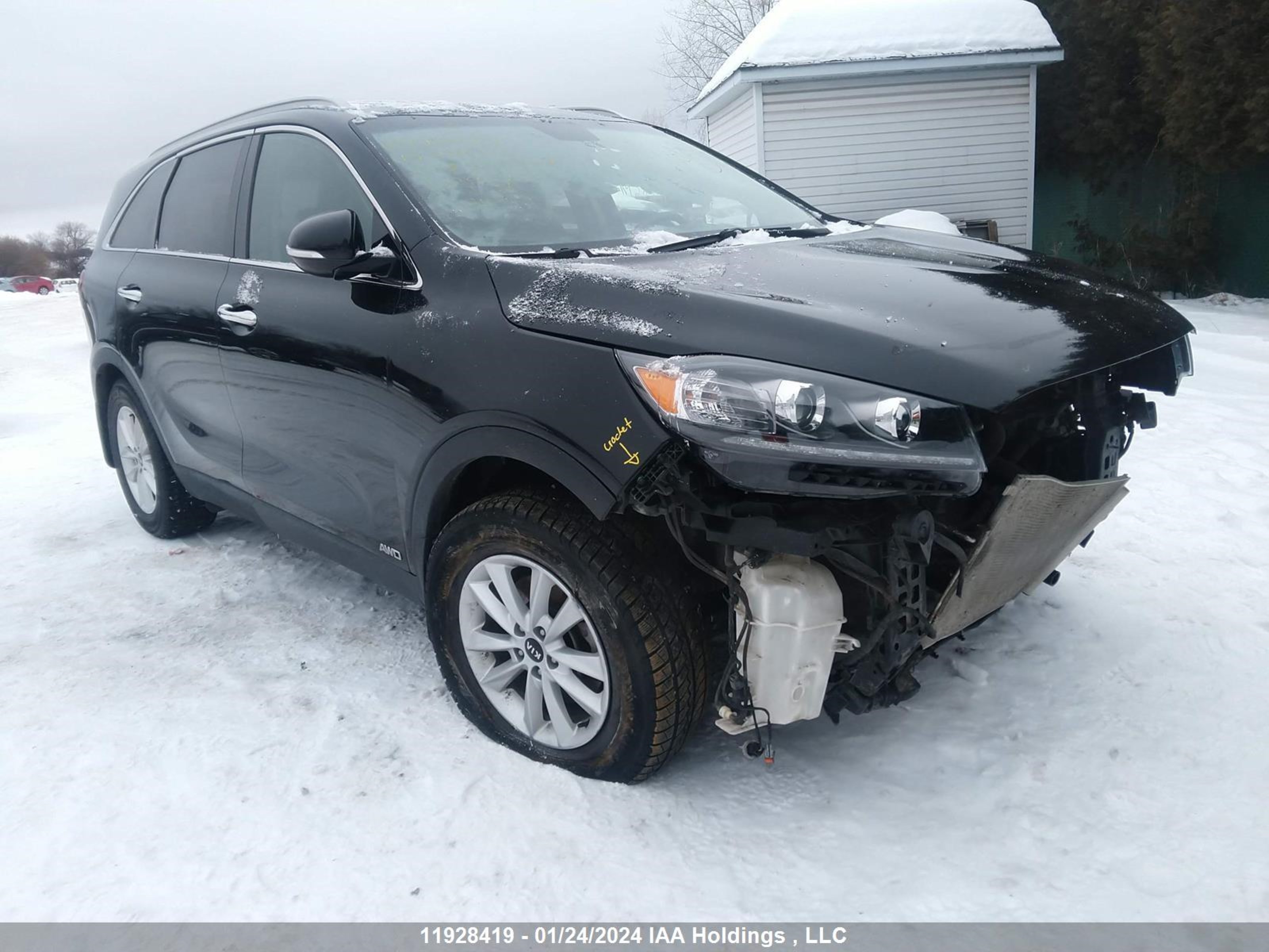 kia sorento 2019 5xyphda36kg580682