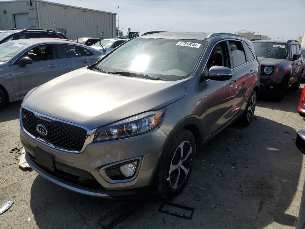 kia sorento 2016 5xyphda50gg133998