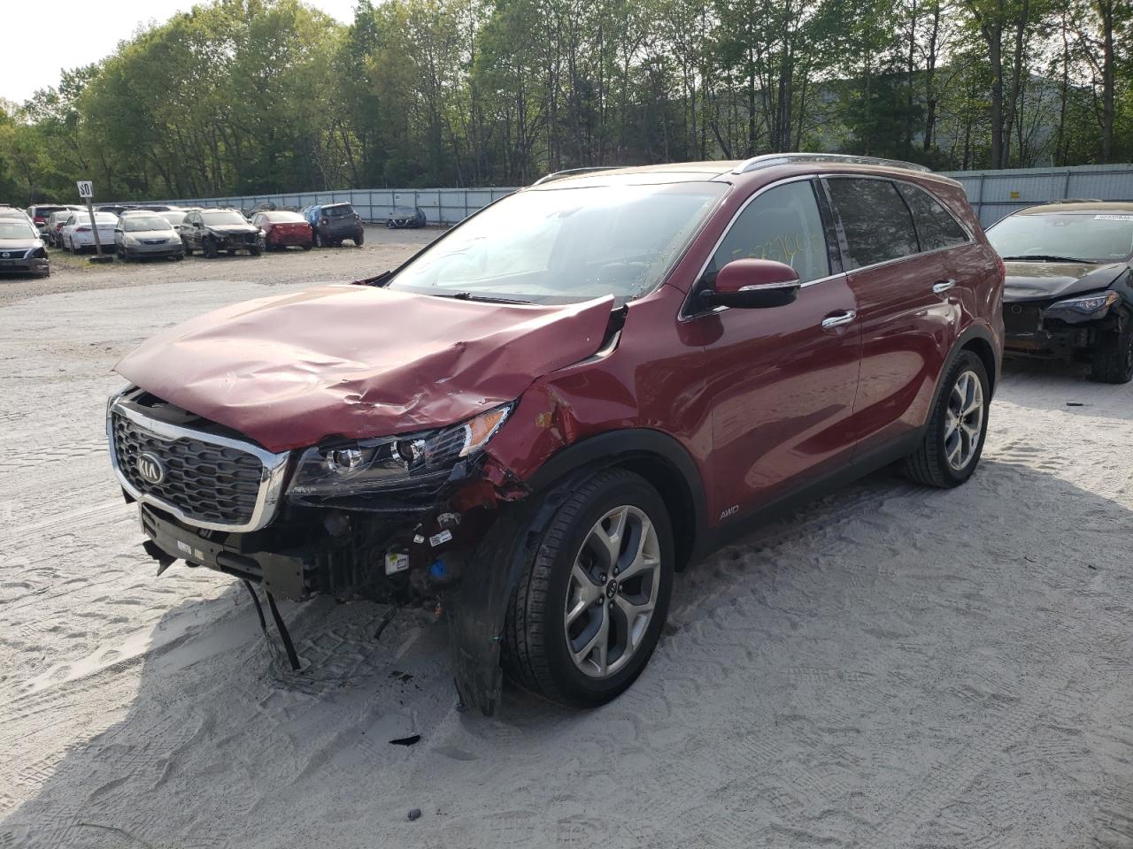 kia sorento 2019 5xyphda52kg599196