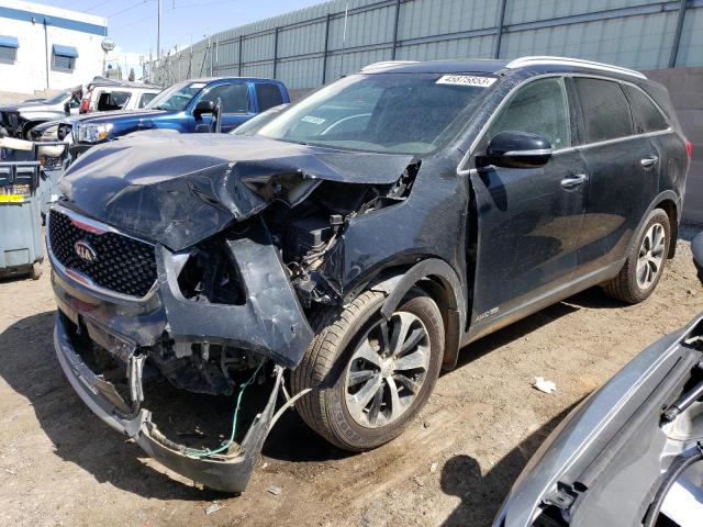 kia sorento ex 2017 5xyphda54hg304897