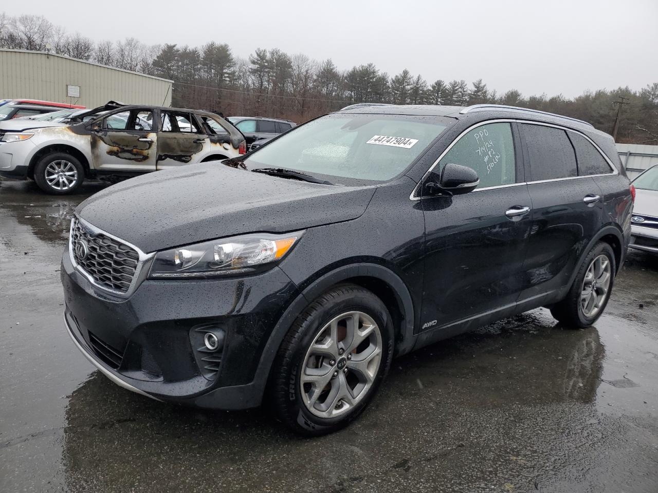 kia sorento 2019 5xyphda54kg608190