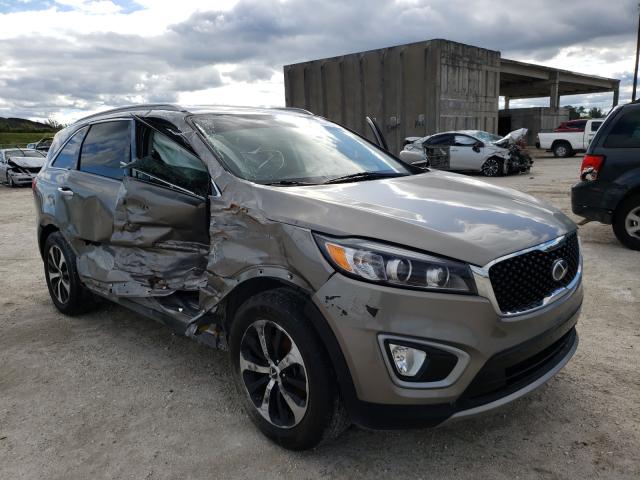 kia sorento ex 2017 5xyphda55hg312670