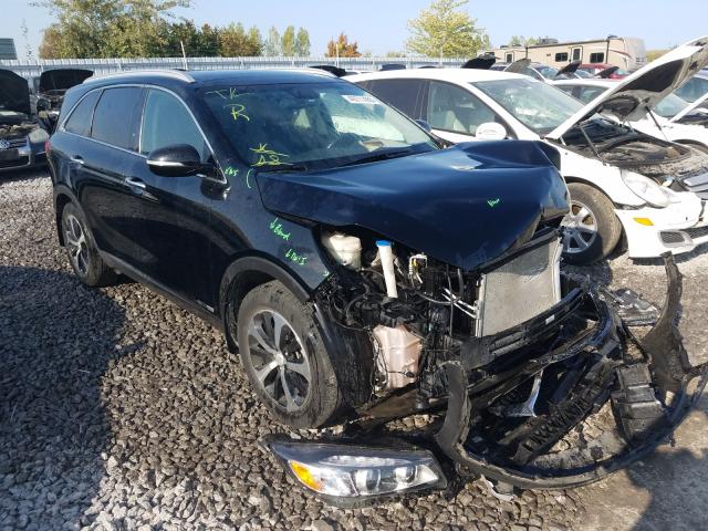 kia sorento ex 2017 5xyphda55hg319103