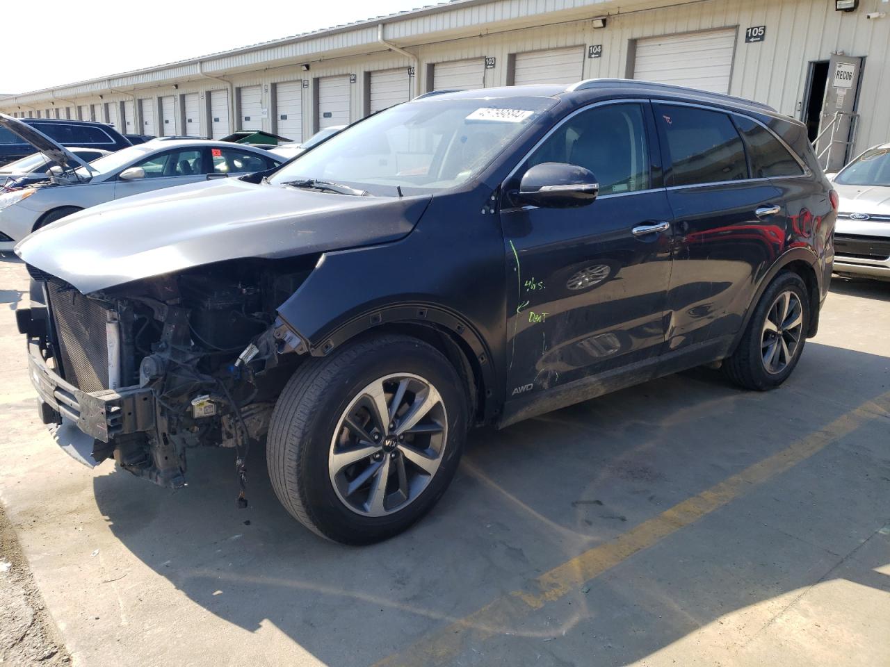 kia sorento 2019 5xyphda58kg534711