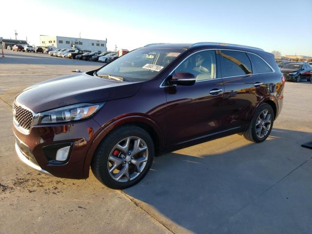 kia sorento sx 2016 5xypk4a59gg119356