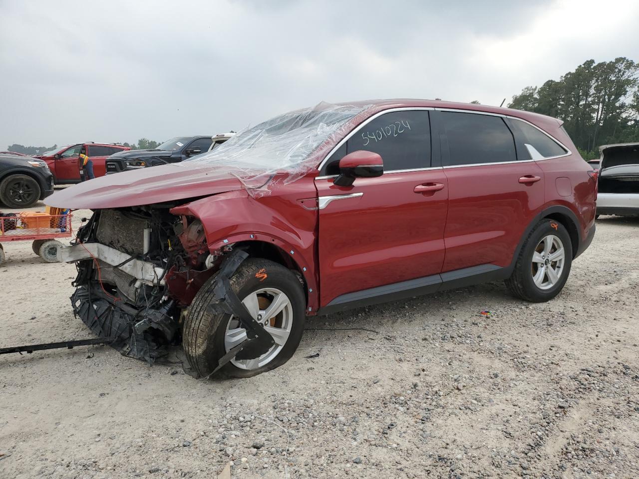 kia sorento 2021 5xyrg4lc7mg039152