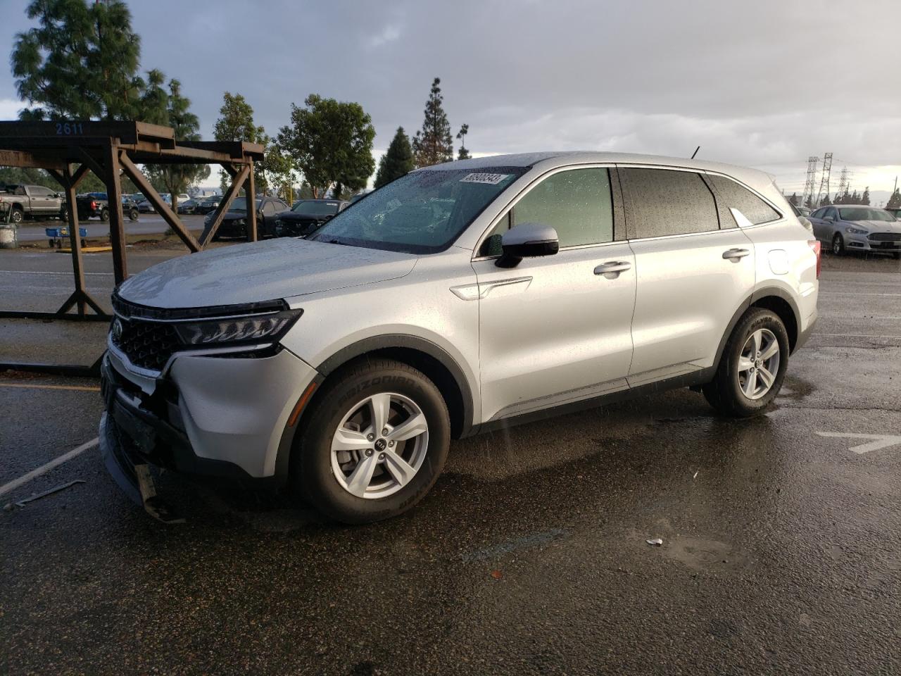 kia sorento 2021 5xyrg4lcxmg006551