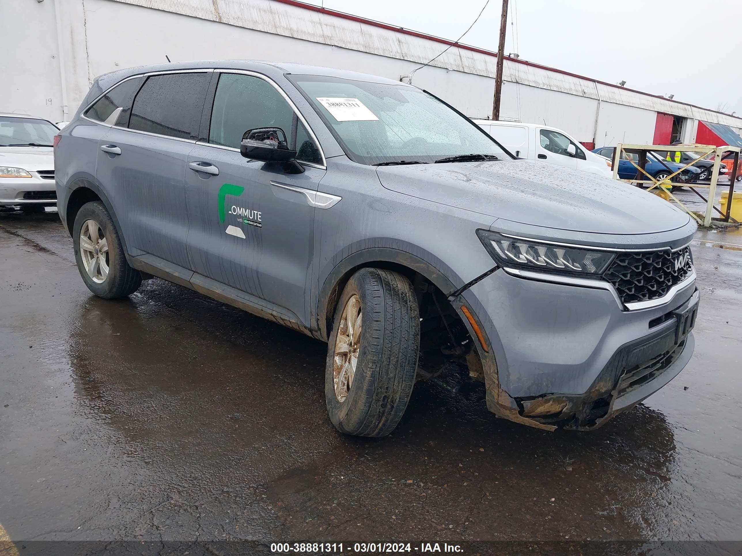 kia sorento 2023 5xyrgdlc3pg206935