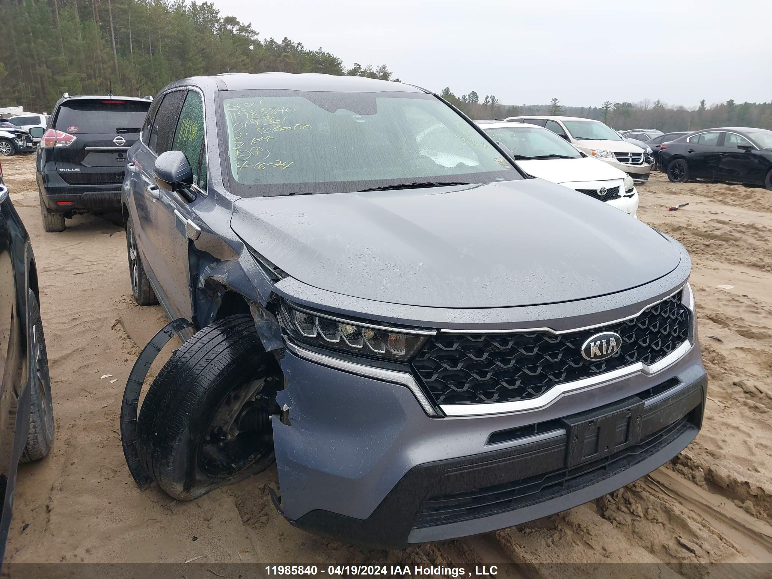 kia sorento 2021 5xyrgdlc4mg019361