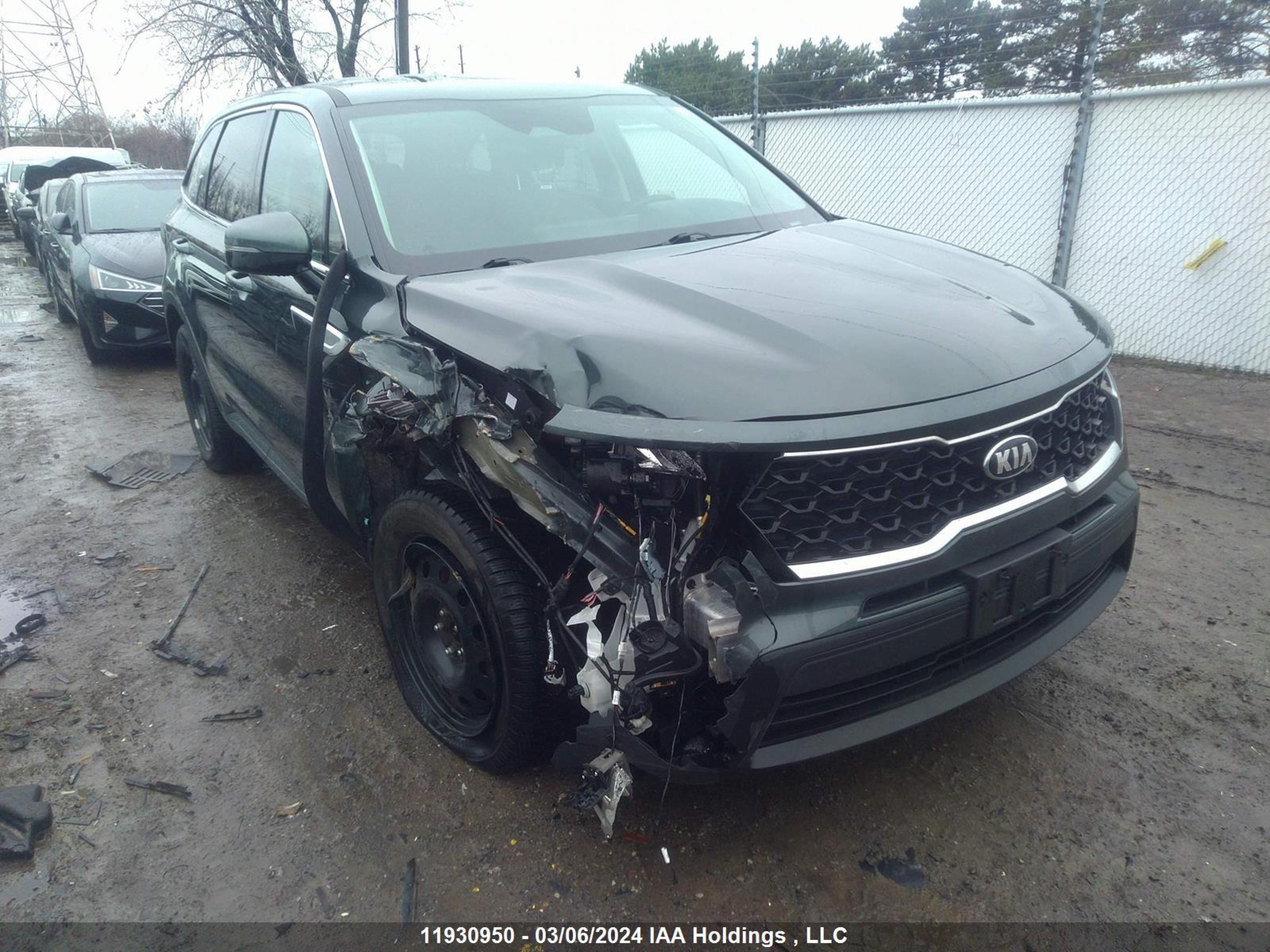 kia sorento 2021 5xyrgdlc8mg042125