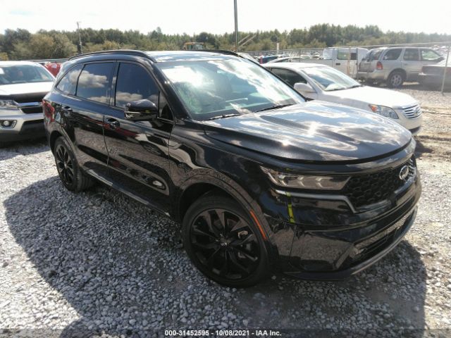 kia sorento 2021 5xyrk4lf4mg028490