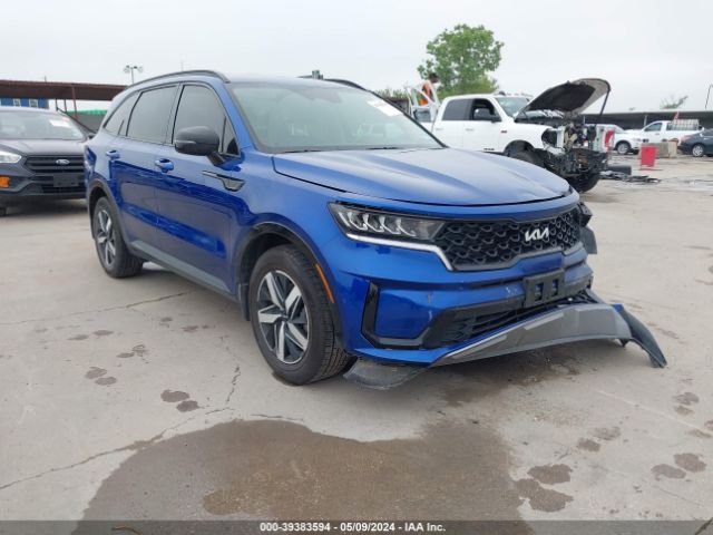 kia sorento 2022 5xyrl4lc3ng123966