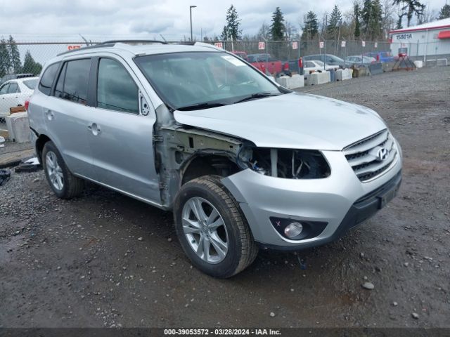 hyundai santa fe 2012 5xyzhdag1cg110587