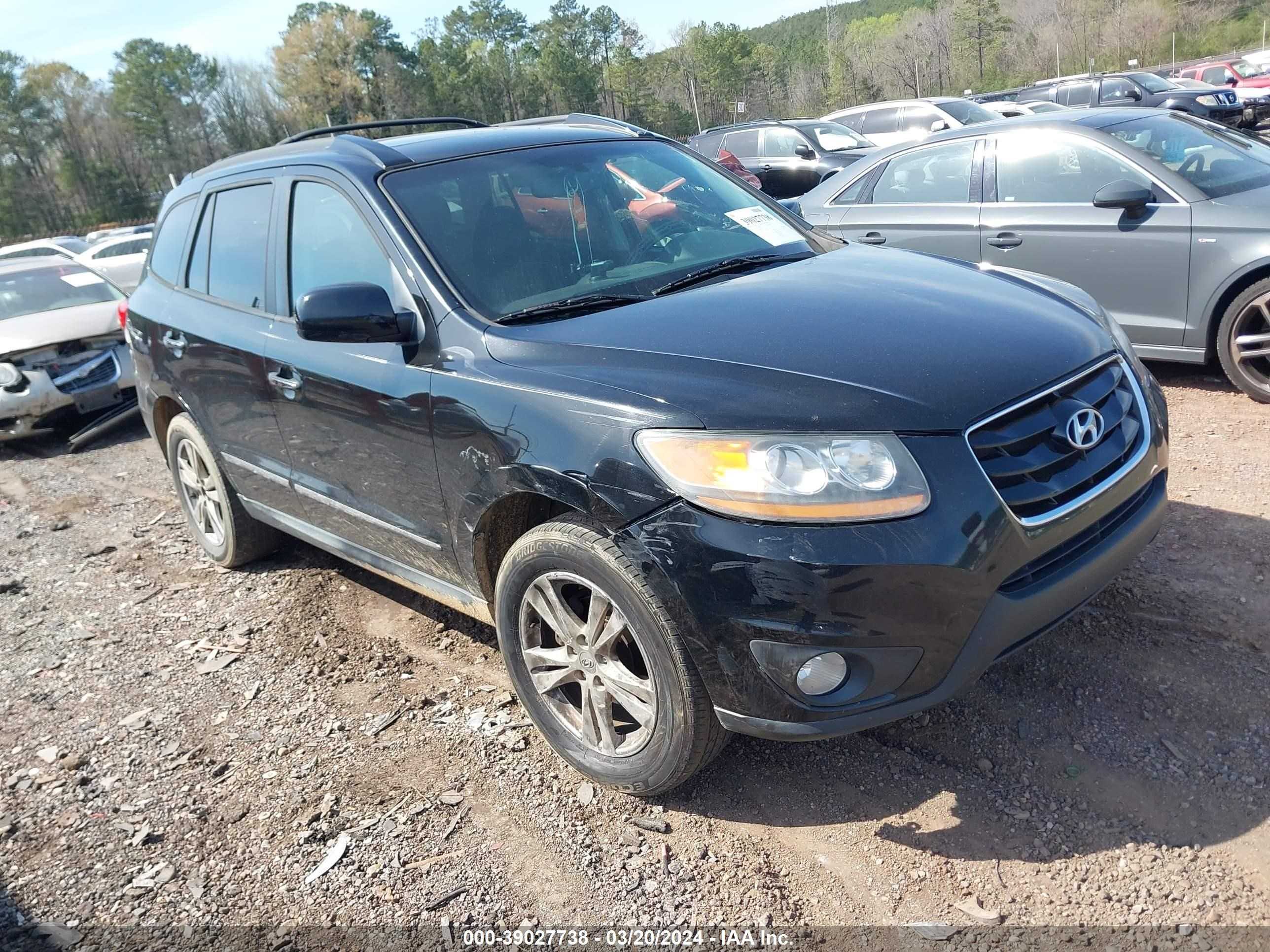 hyundai santa fe 2011 5xyzk4ag1bg026947