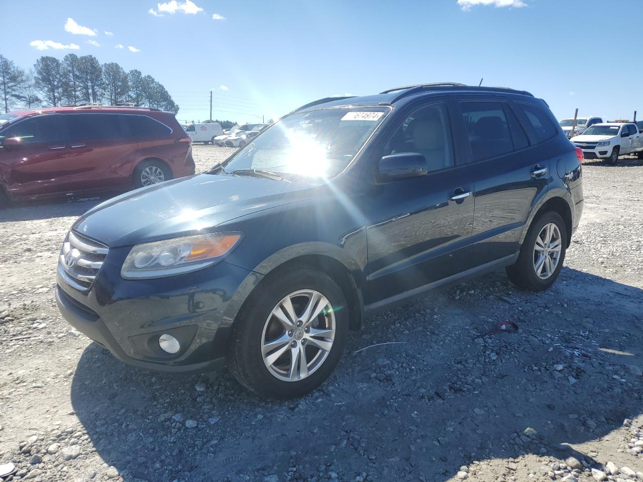 hyundai santa fe 2012 5xyzk4ag3cg156715