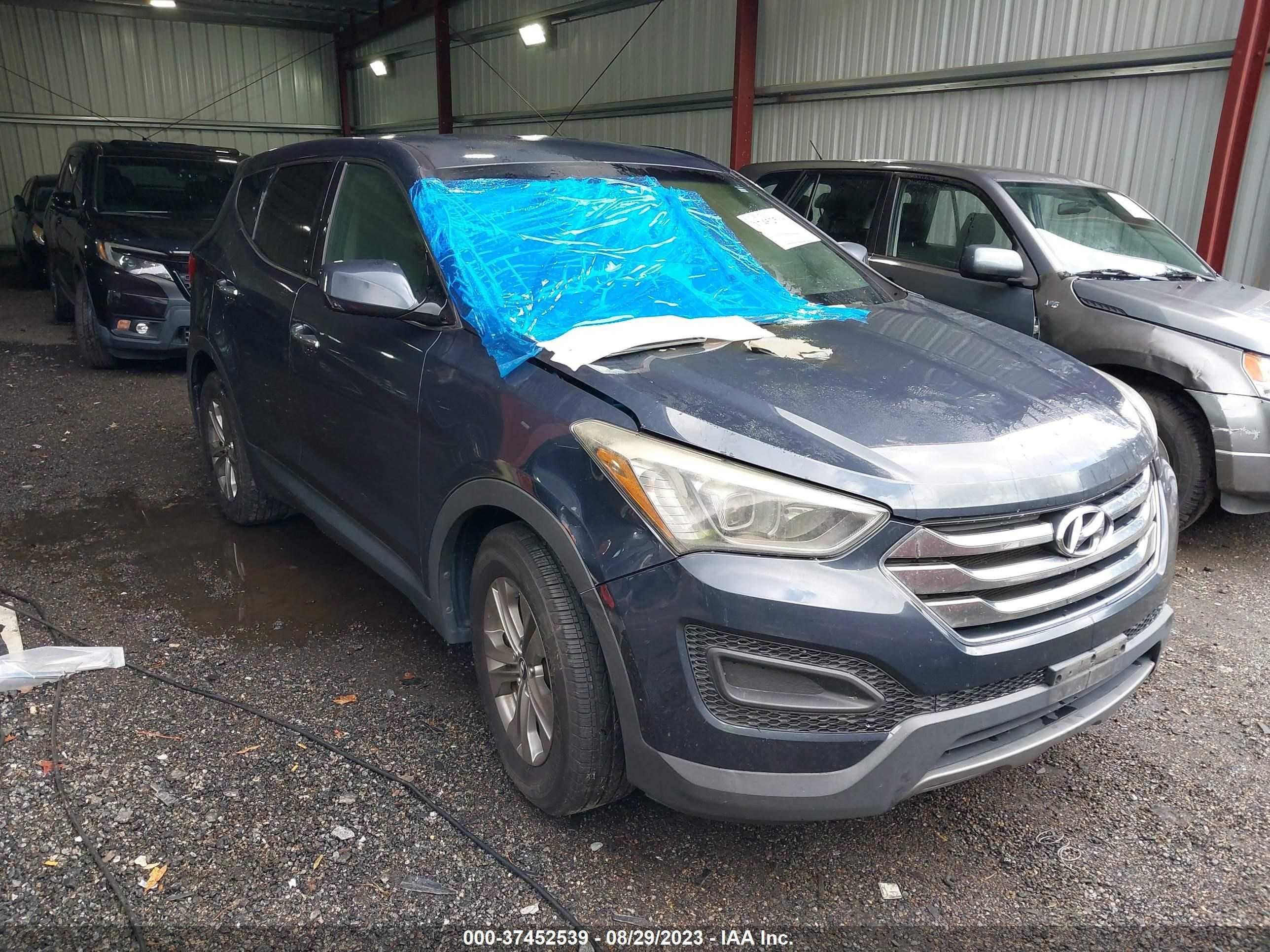 hyundai santa fe 2014 5xyzt3lb0eg146848