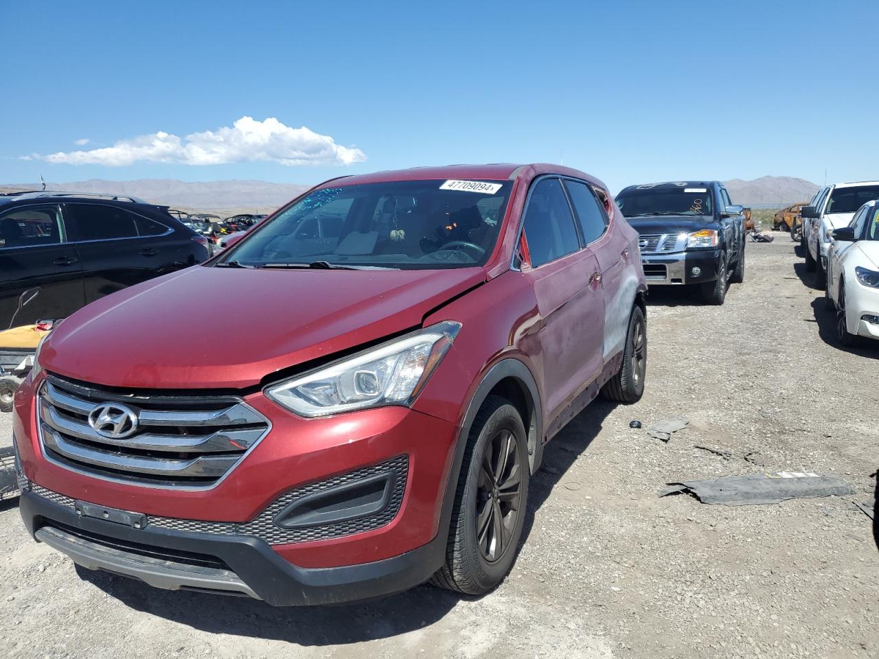 hyundai santa fe 2014 5xyzt3lb0eg225467