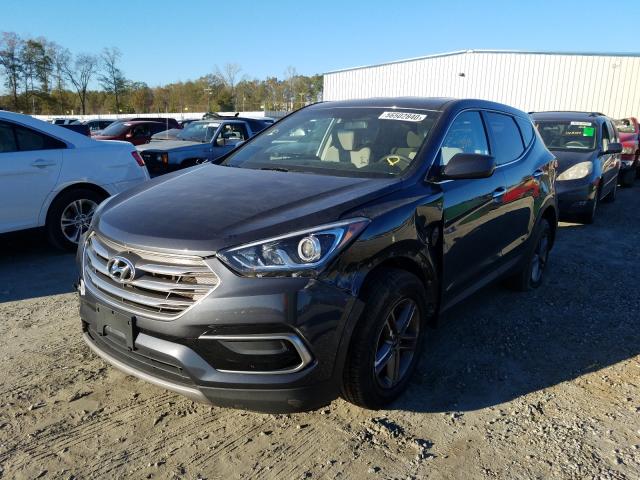 hyundai santa fe s 2017 5xyzt3lb1hg455474