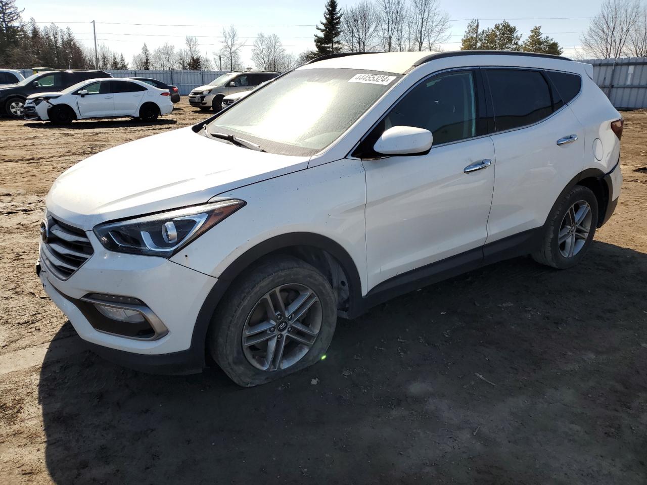 hyundai santa fe 2017 5xyzt3lb2hg481761