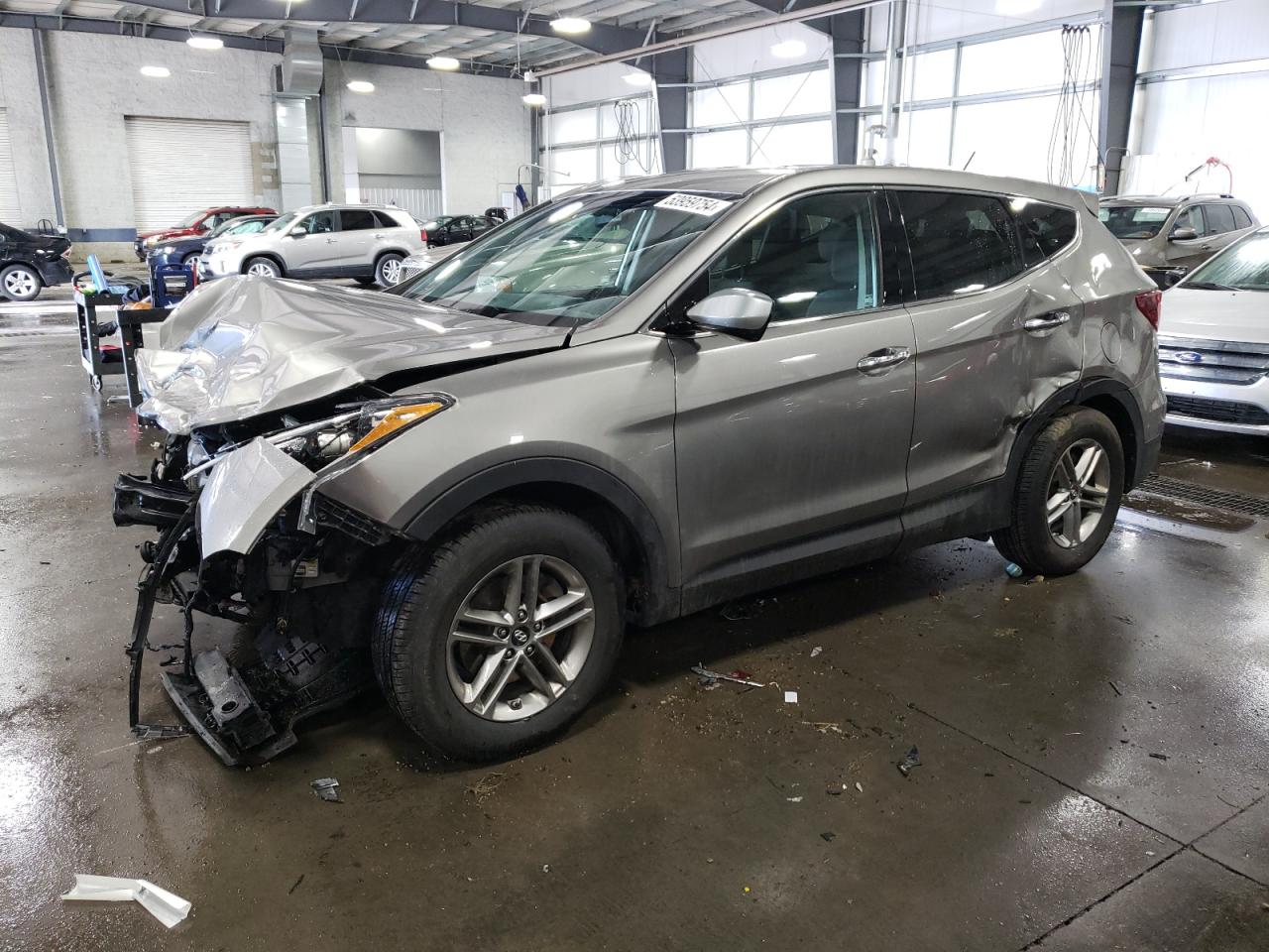 hyundai santa fe 2018 5xyzt3lb2jg530074