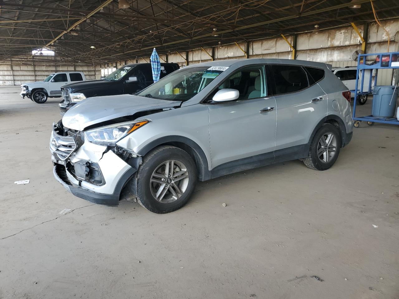 hyundai santa fe 2018 5xyzt3lb4jg550973