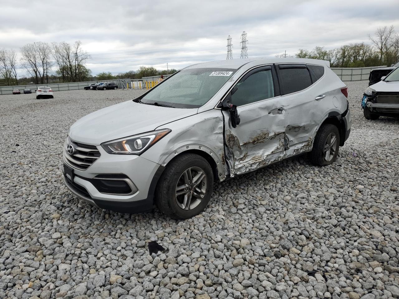 hyundai santa fe 2017 5xyzt3lb5hg479292