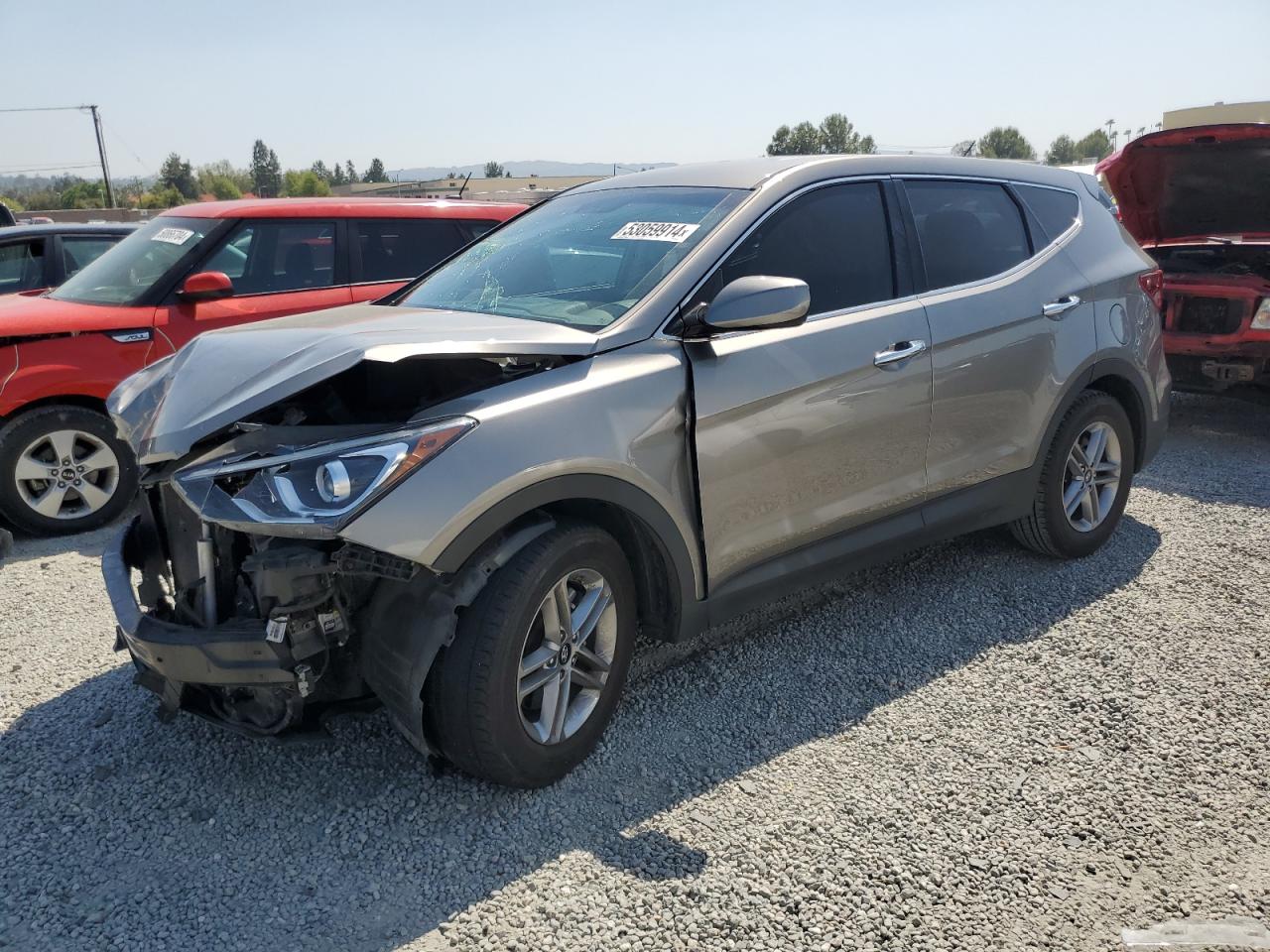 hyundai santa fe 2018 5xyzt3lb5jg528030