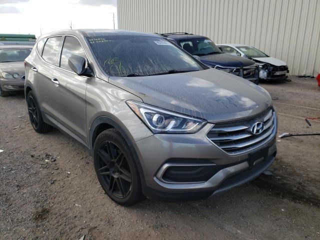 hyundai santa fe s 2018 5xyzt3lb5jg542543