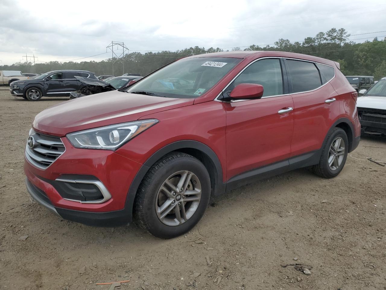 hyundai santa fe 2018 5xyzt3lb5jg559097