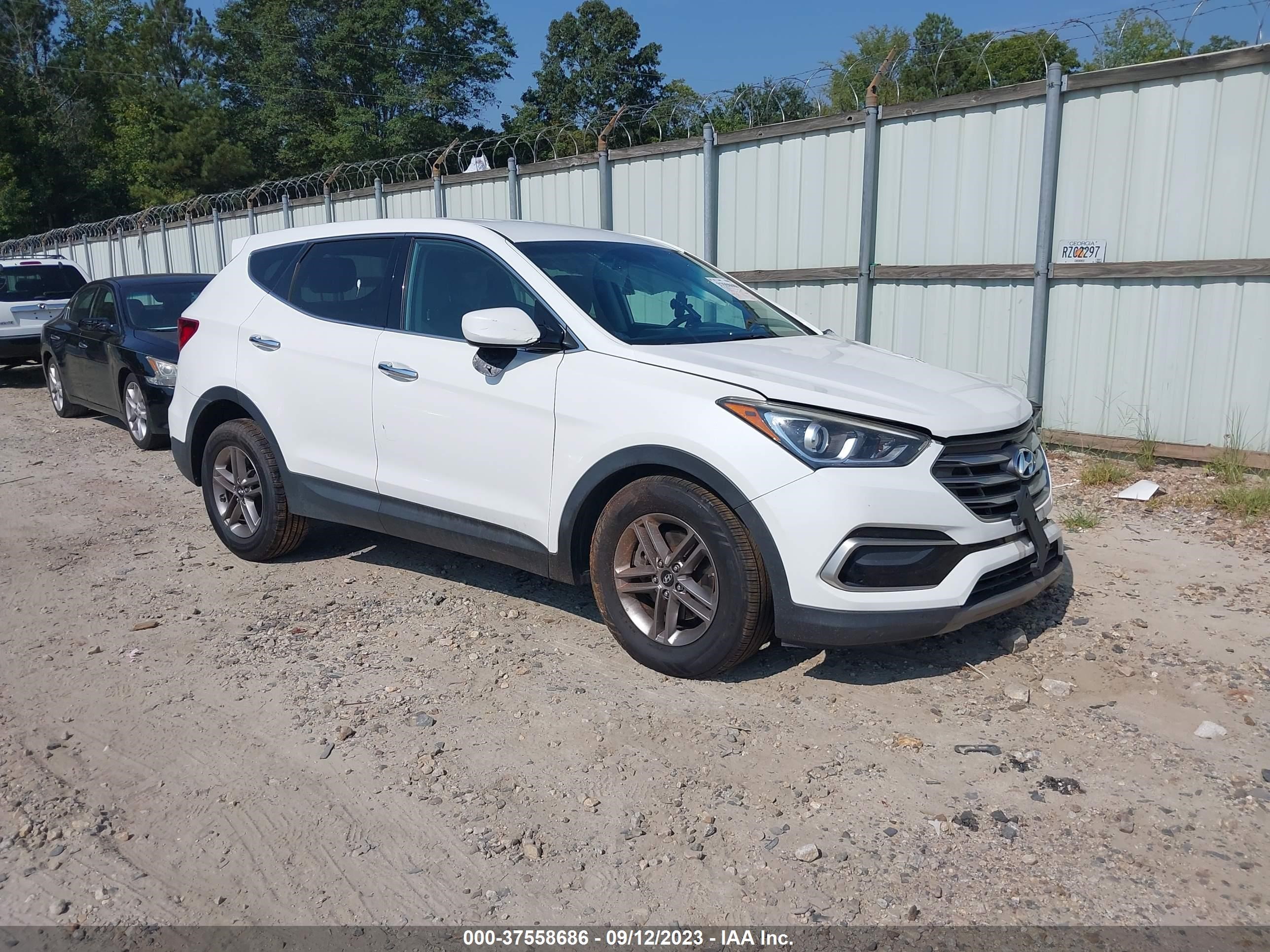 hyundai santa fe 2017 5xyzt3lb6hg433681