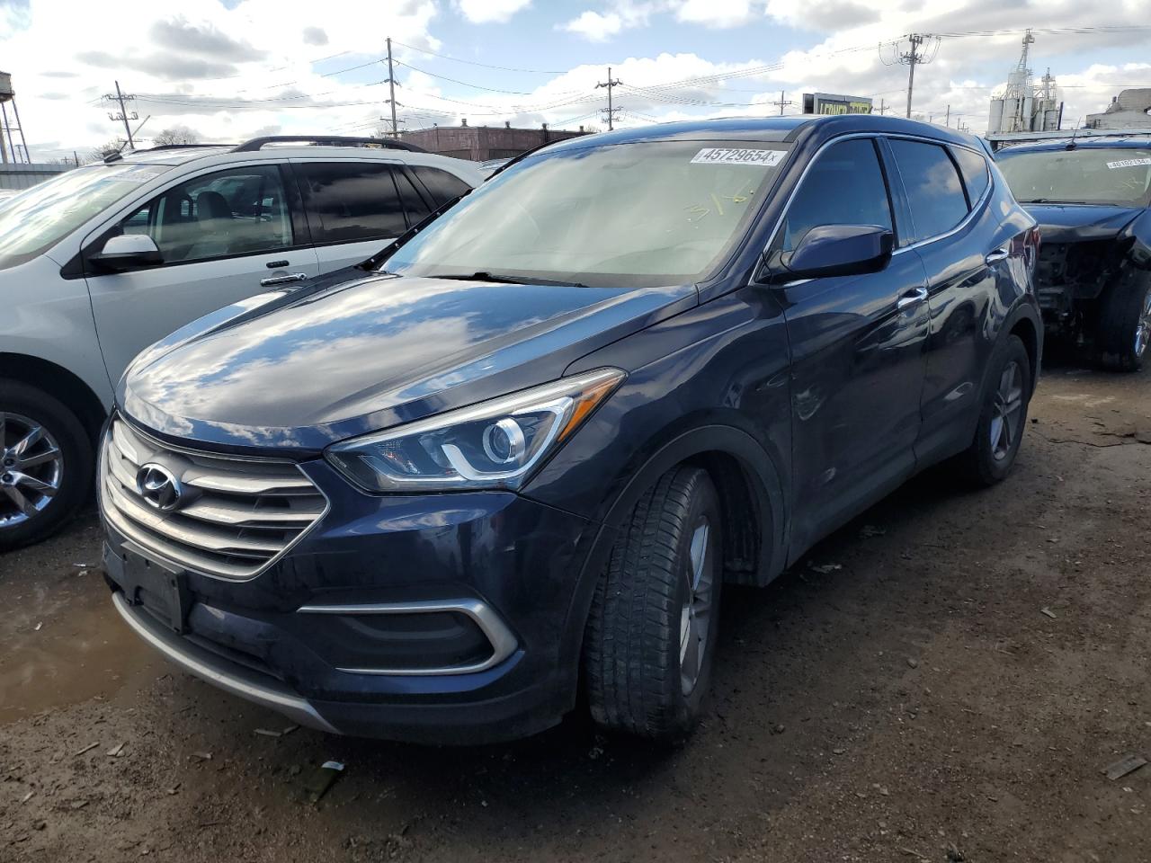 hyundai santa fe 2018 5xyzt3lb6jg507638