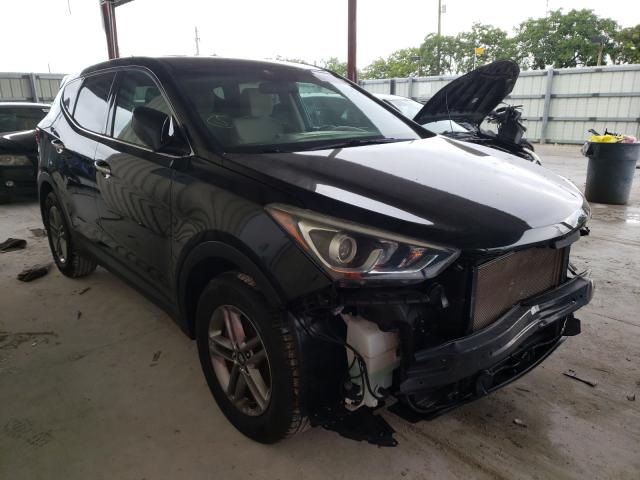 hyundai santa fe s 2018 5xyzt3lb6jg515593